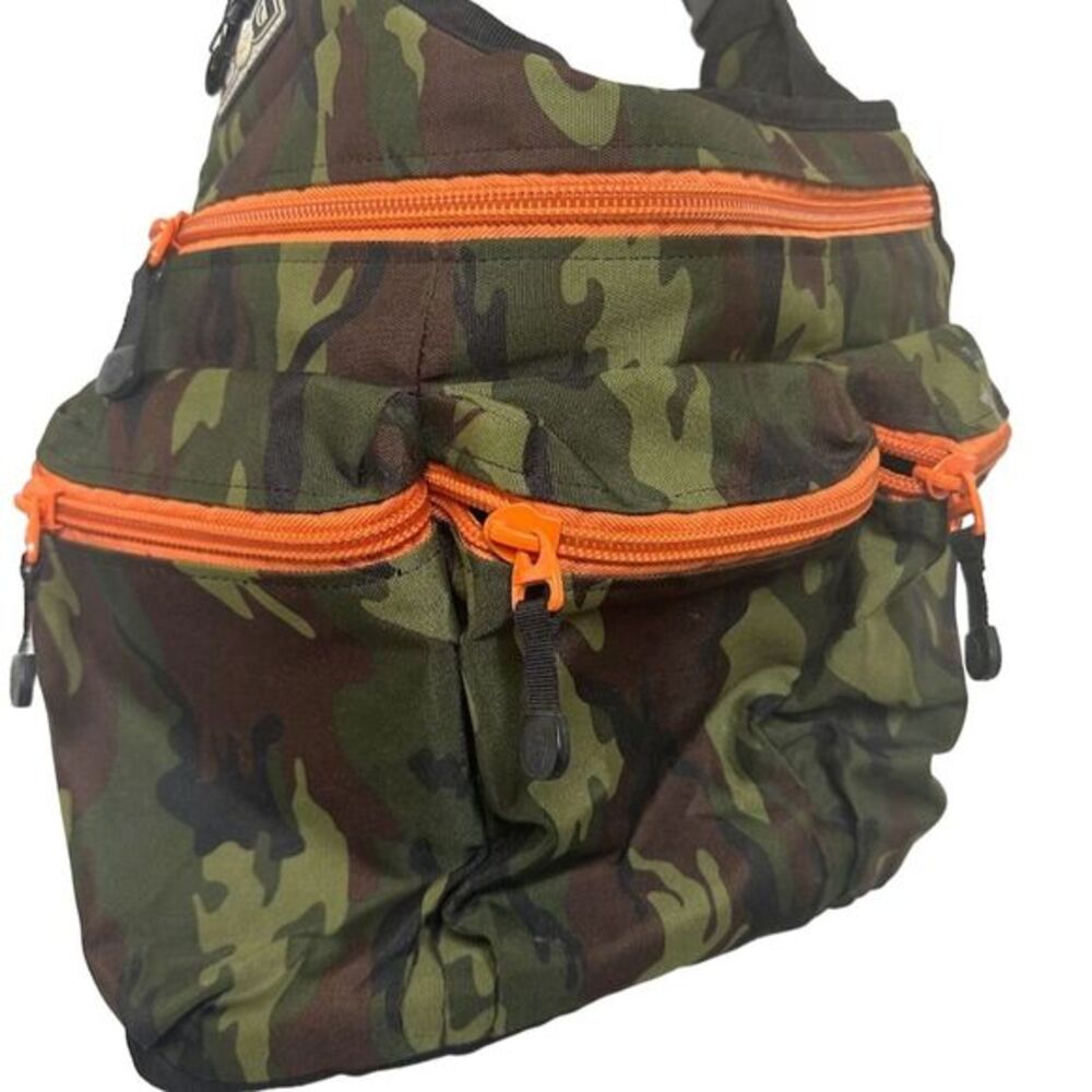 Diaper Dude Camo Messenger Diaper Bag Unisex Large Adjustable Strap Pockets
